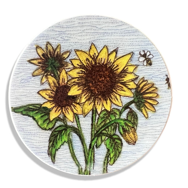 Bit of Sunshine Sticker - Large Round