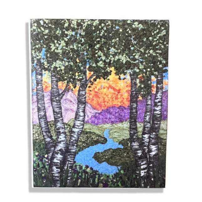 Mountain Sunrise Sticker