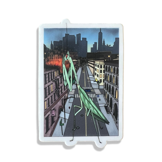 Invasion Mantis Sticker