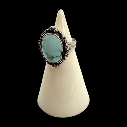 Stone & Chain Ring