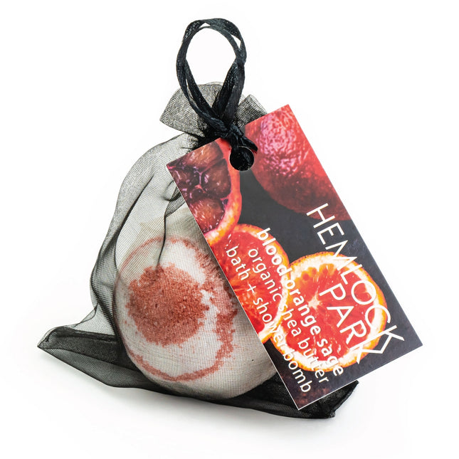 Blood Orange Sage Bath Bomb