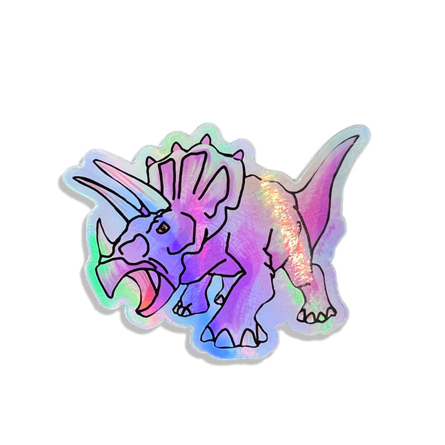 Holographic Pink Dino