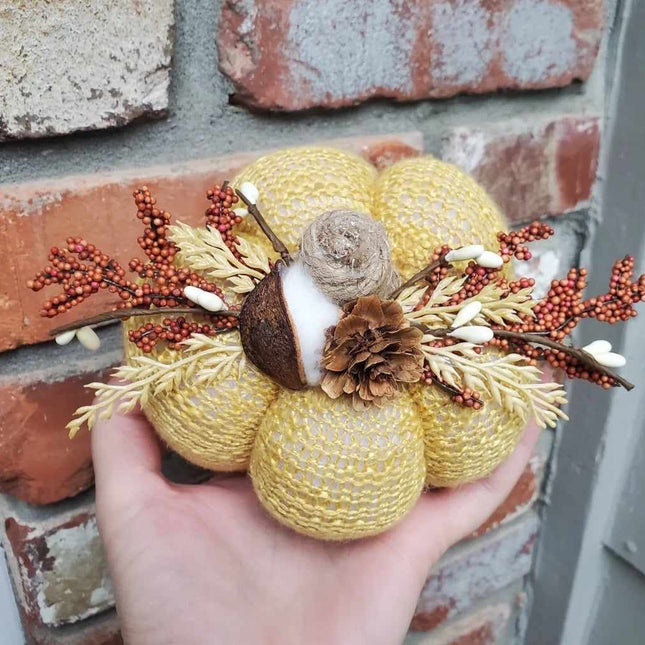 Yellow Sweater Pumpkin