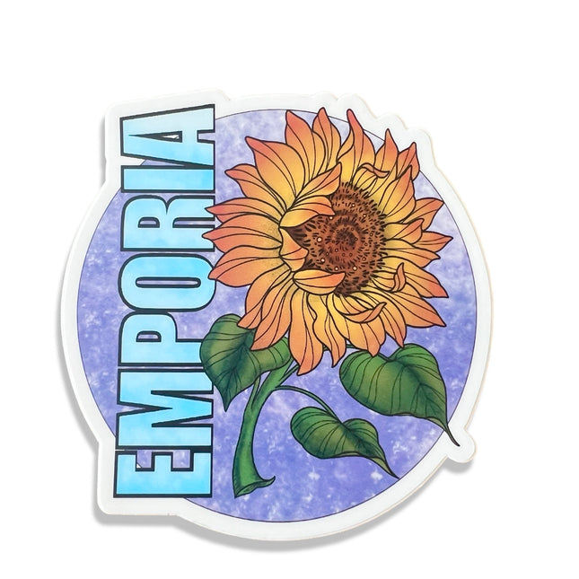 Emporia Sunflower Sticker