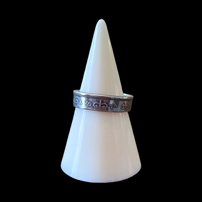 Canada 50¢ 1974 Ring - Size 11