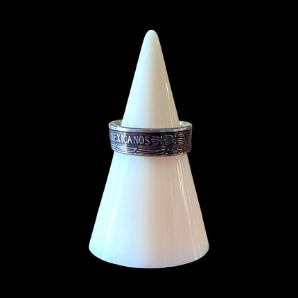Mexican One Peso Ring - Size 8.5