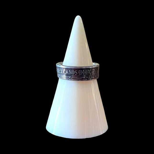 Mexican One Peso Ring - Size 8.5