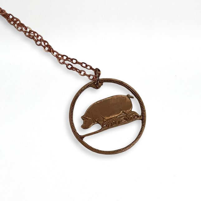 Ireland Half Penny Pendant