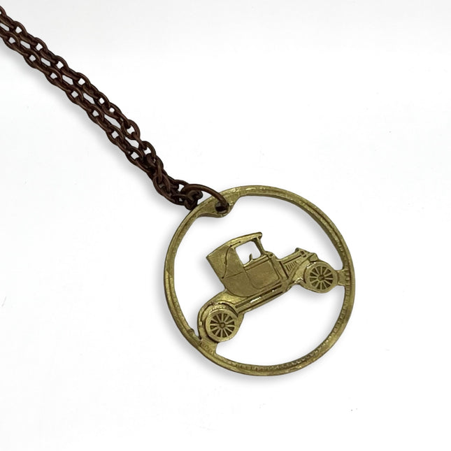 Model T Token Coin Pendant