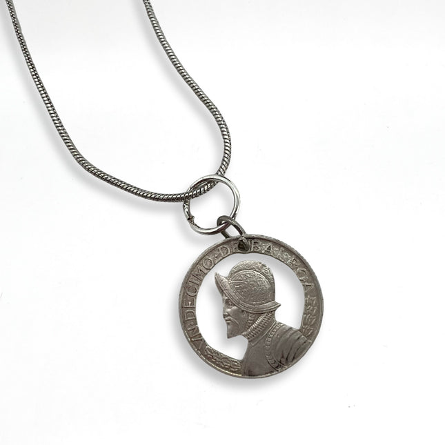 Balboa Cut Coin Pendant