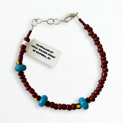 Reddish Brown & Teal Pops