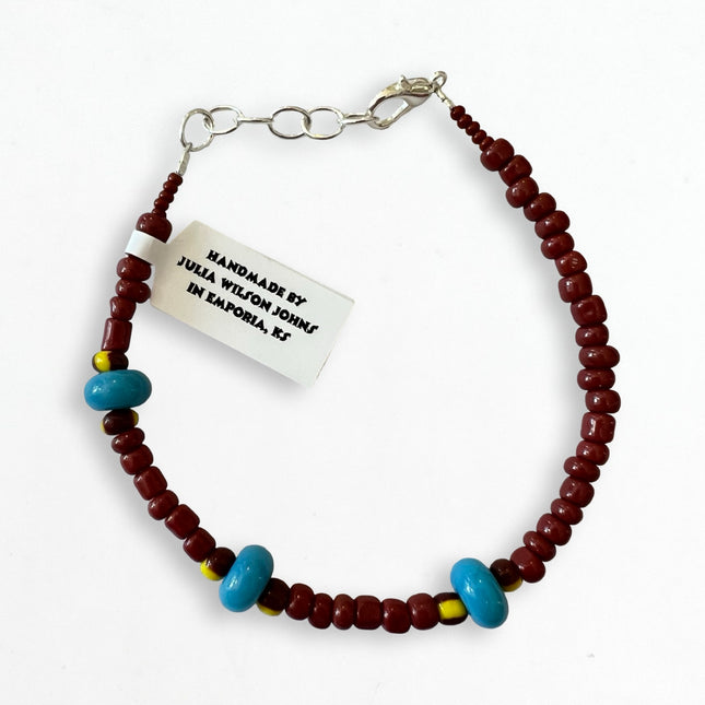 Reddish Brown & Teal Pops