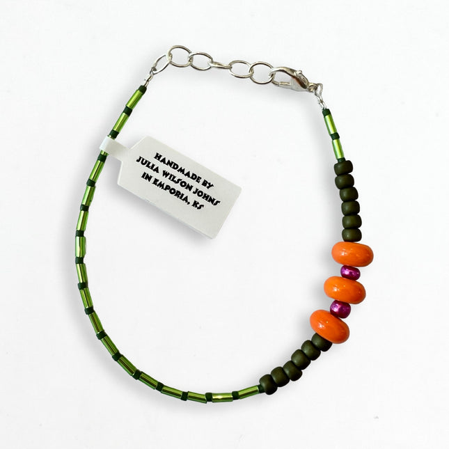 Shiny Green, Dark Green, & Orange Pops