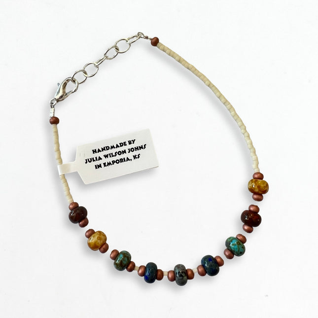 Cream & Earth Tone "Rainbow"