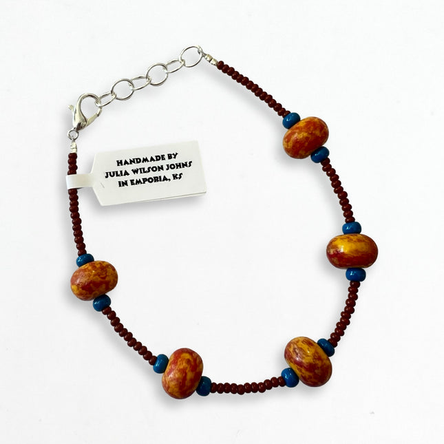 Reddish Brown & Fire Pops