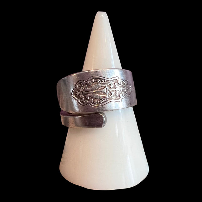 Spoon Ring Size 11.5 - Simple Fleur Design