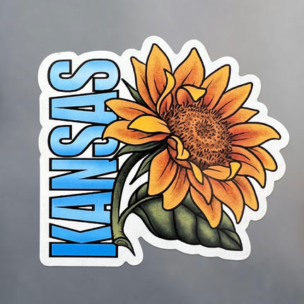 Kansas Sunflower Magnet