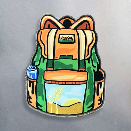 Backpack KS Acrylic Magnet