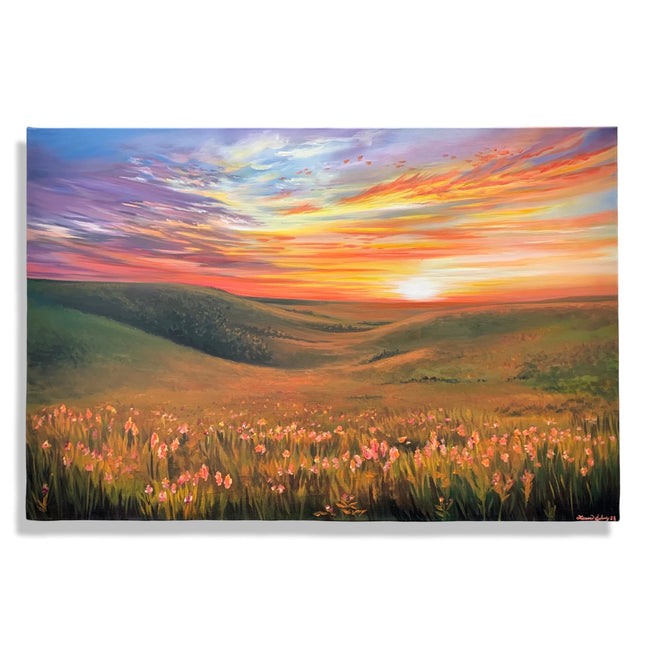 Orange Hills 5" x 7"