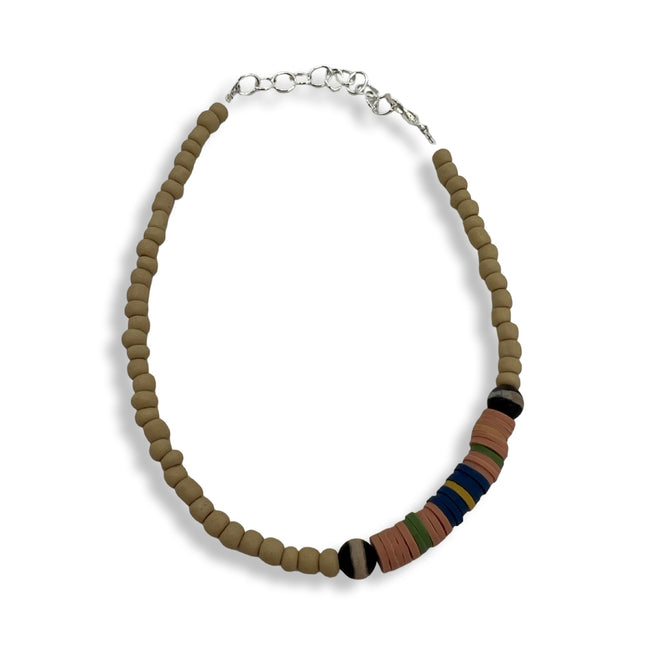 Pastel Wood Anklet