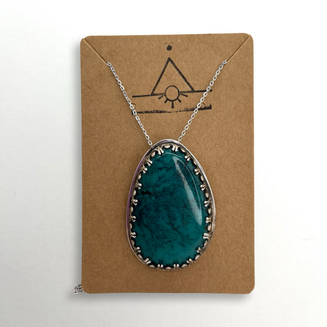 Magnesite Turquoise Pendant