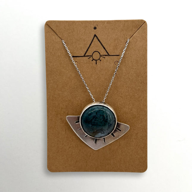 Moss Agate Pendant