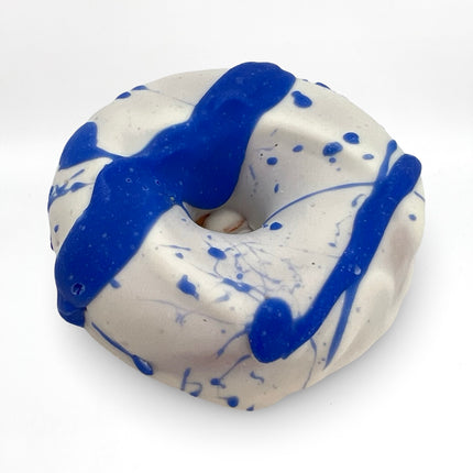 Blue Raspberry Drizzle Doughnut