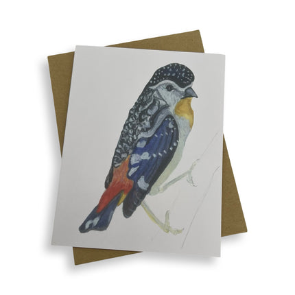 White Spotted Bird