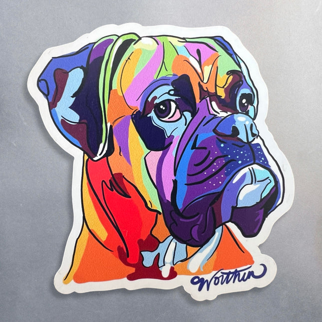 Boxer Dog Magnet