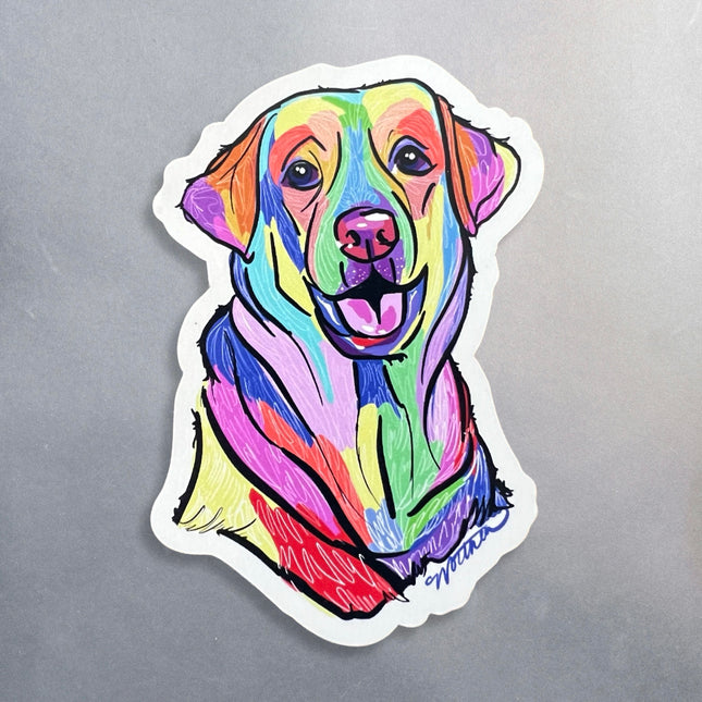 Lab Dog Magnet