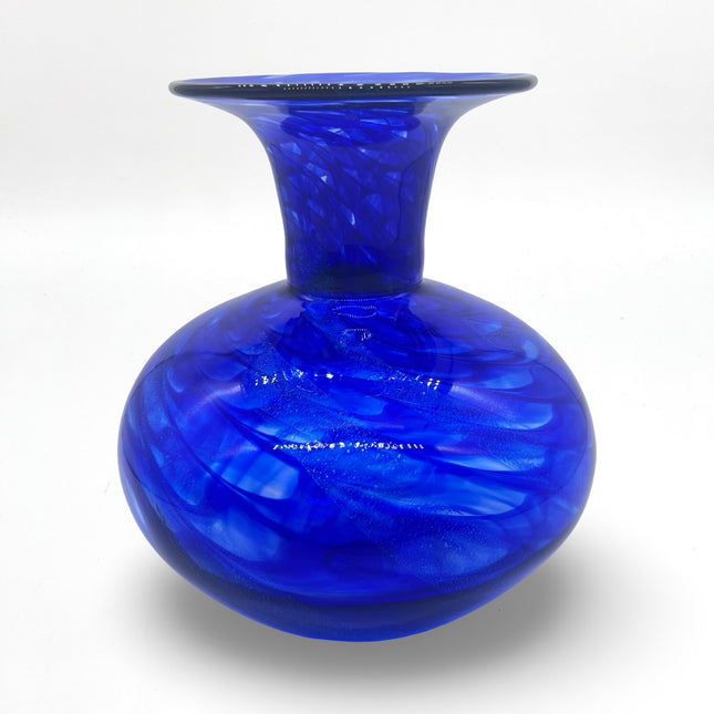 Blue Dichro Vase