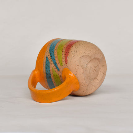Rainbow Wave Mug -Orangerie