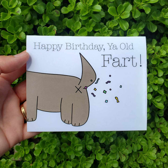 Old Fart Birthday Card