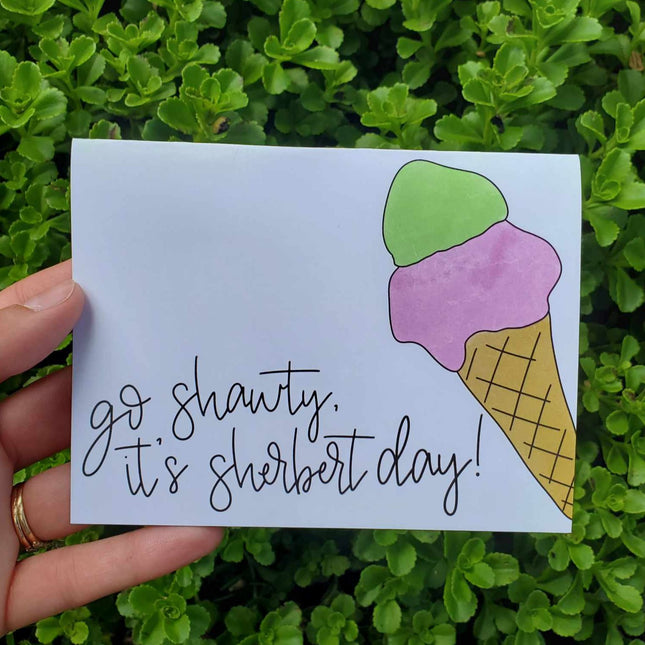 Sherbert Day Card