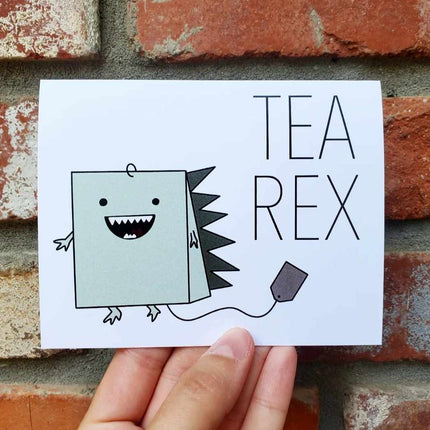 Tea Rex Card