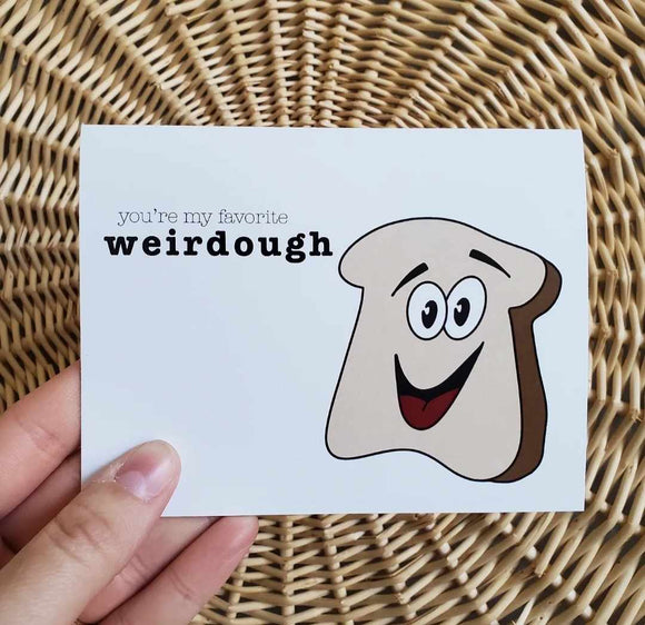 Weirdough Card