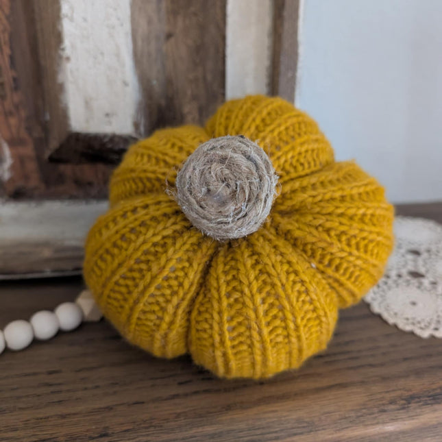 Yellow Sweater Pumpkin