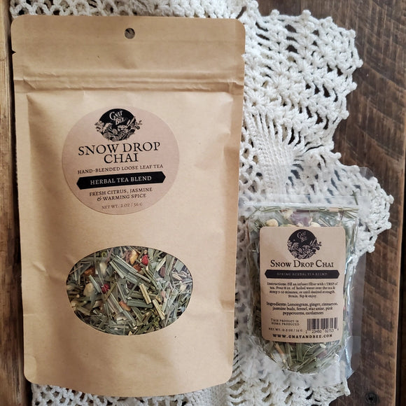 Snow Drop Chai | Herbal Loose Leaf Tea