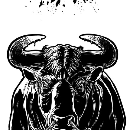 ACM Bull Sleeved Print