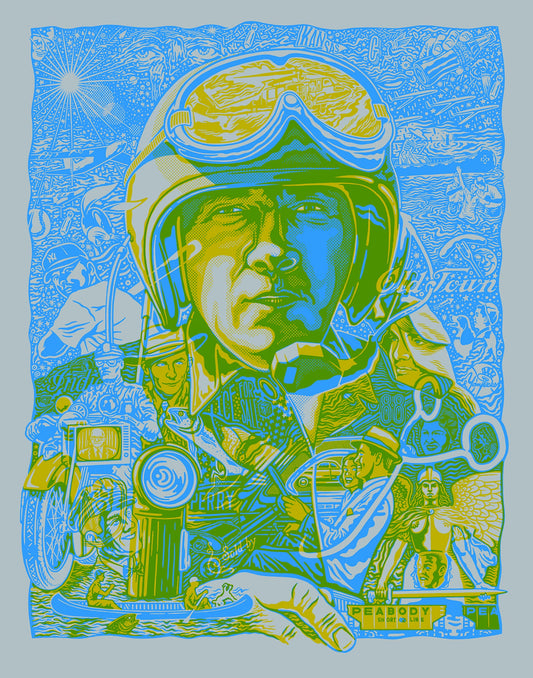 As Bold as Sgt. Maj. Sleeved Prints