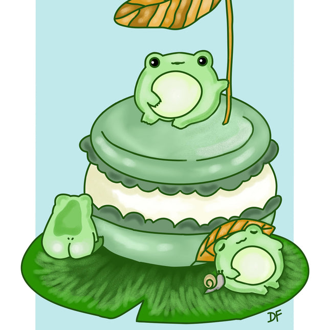 Frog Macaroon