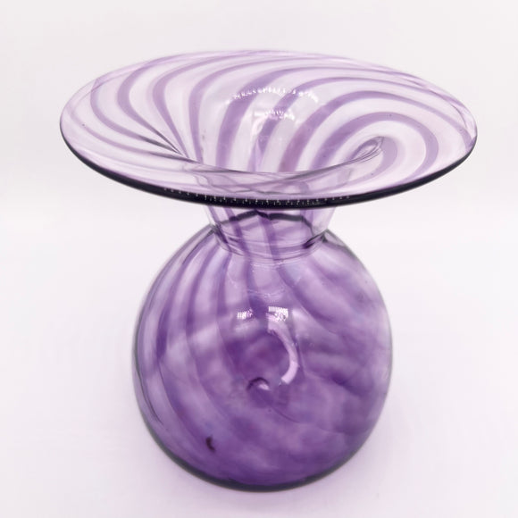 Purple Frit Vase