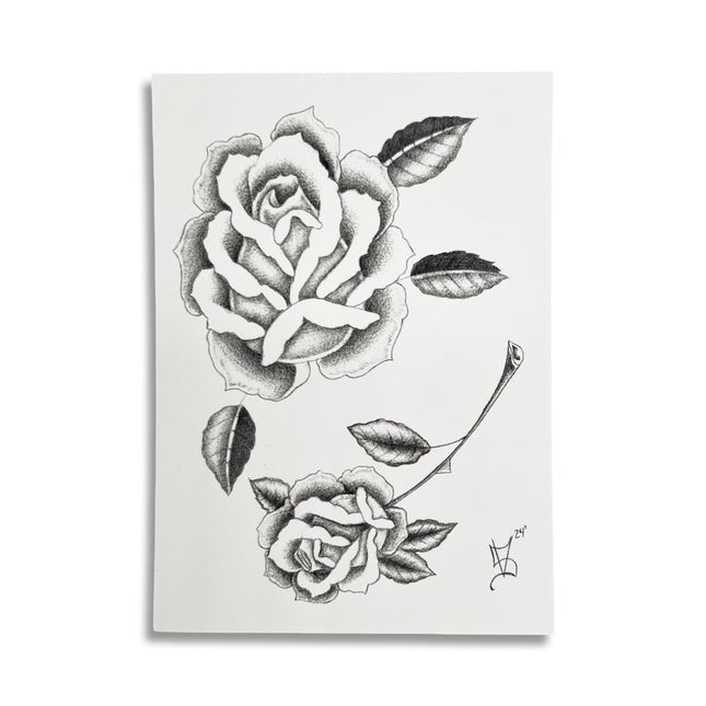Two Roses Print