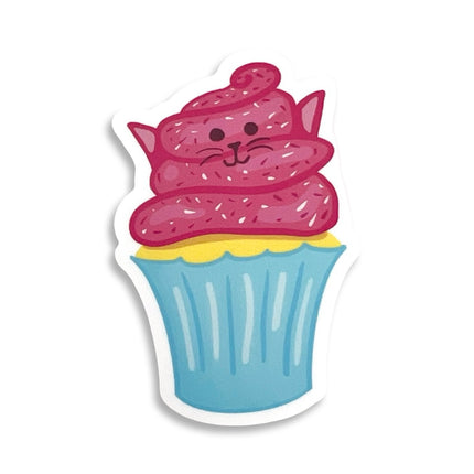 Cupcake Cat Sticker