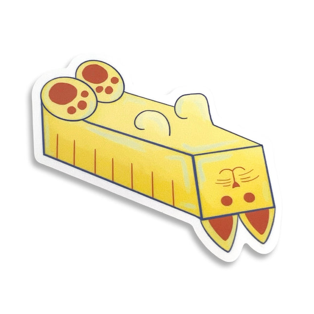 Butter Cat Sticker