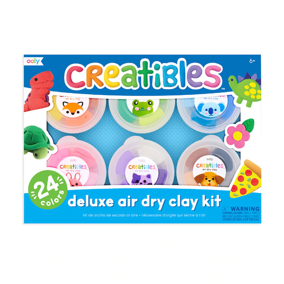 Creatibles Air Dry Clay Set-24