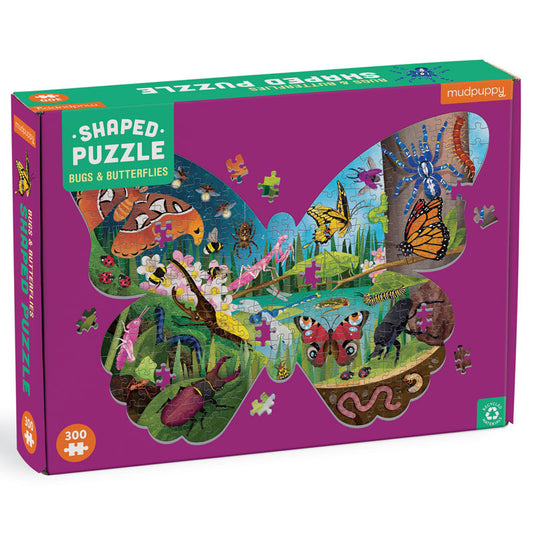 Bugs and Butterflies Shaped Puzzle