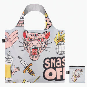 Snask "Tiger Snake" Shopping Bag
