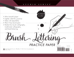 Brush Lettering Practice Pad