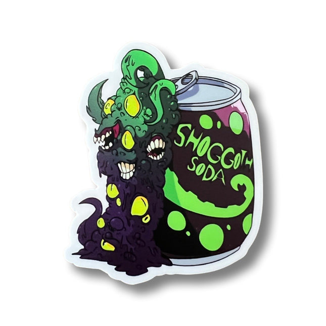 Shoggoth Soda Sticker